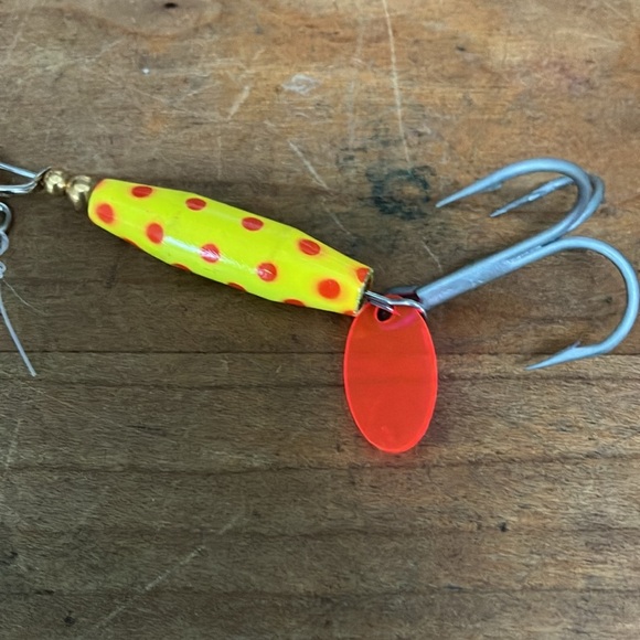 Vintage Jensen Davis BOLO 1/2 oz Fishing lure /  Hooks - Picture 7 of 7